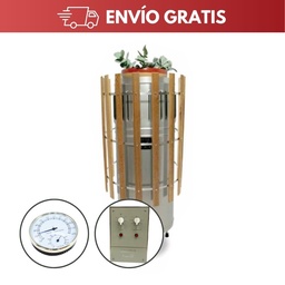 [THS10A] EQUIPO SAUNA THERMES 10KW 220V 2PH