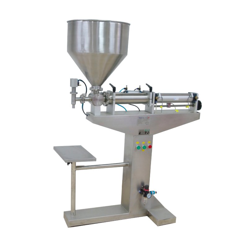 DOSIFICADOR LIQUIDOS Y PASTOSOS SEMIAUTOMATICO, 200-1000 CC, 20W, 110V, PARTES CONTACTO SS304, CARCAZA SS201 