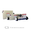 CALENTADOR ELECTRICO DE AGUA AL PASO RECIRCULADA 5.5 KW 220 V 2 PH 25 A (USO: HIDROMASAJE)