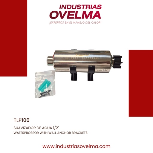 [TLP106]  SUAVIZADOR DE AGUA 1/2"