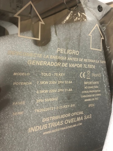 [TLP144] ALARMA EMERGENCIA TURCO Y SAUNA STEAMTEC