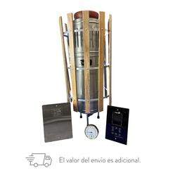 [THS6A] EQUIPO SAUNA THERMES 6KW 220V 2PH